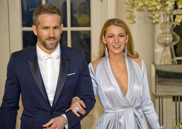 Ryan Reynolds and Blake Lively at the Canadian state dinner