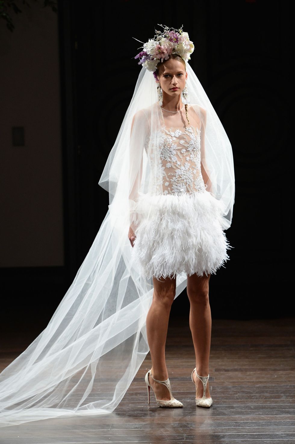 Extremely revealing wedding dresses for ballsy brides