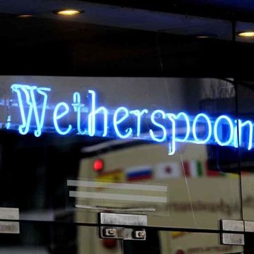 JD Wetherspoon Pub Sign