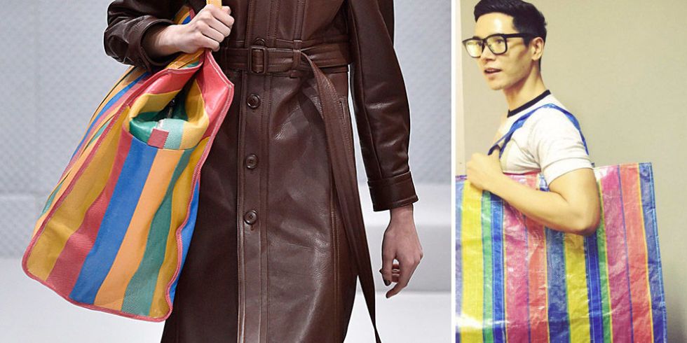 Balenciaga's bagb looks like plastic shopping bags and Instagram is LOVING it