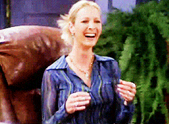 Phoebe laughing
