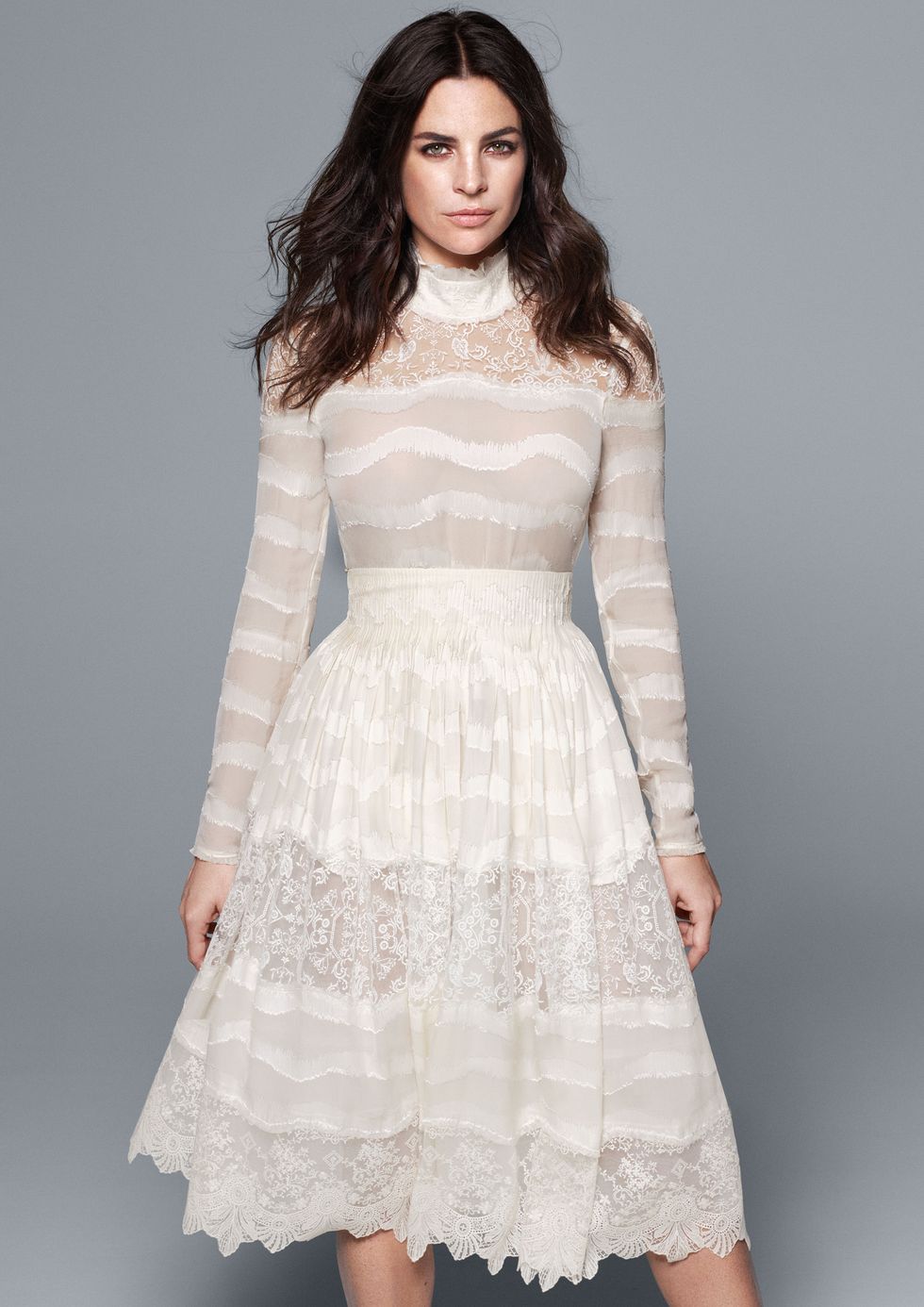 H&M Conscious wedding top and skirt