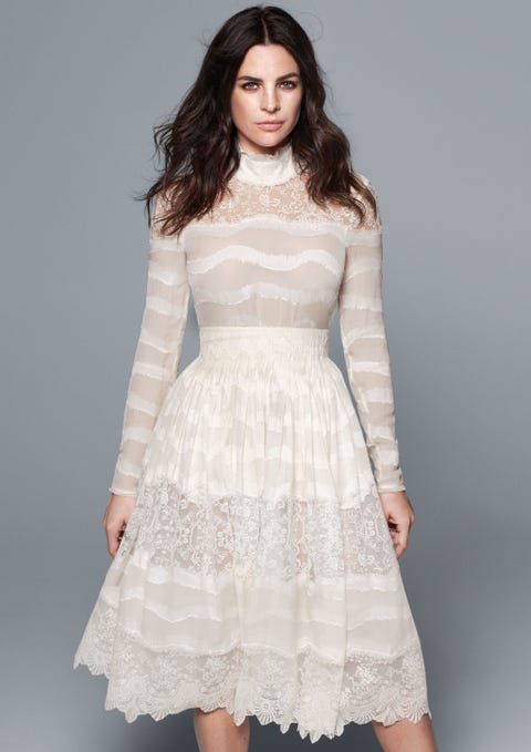 h m are making wedding dresses