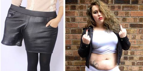 Christina Ashman responds to Wish plus size shorts advert in best way