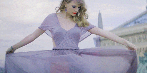 Taylor Swift dress twirl gif
