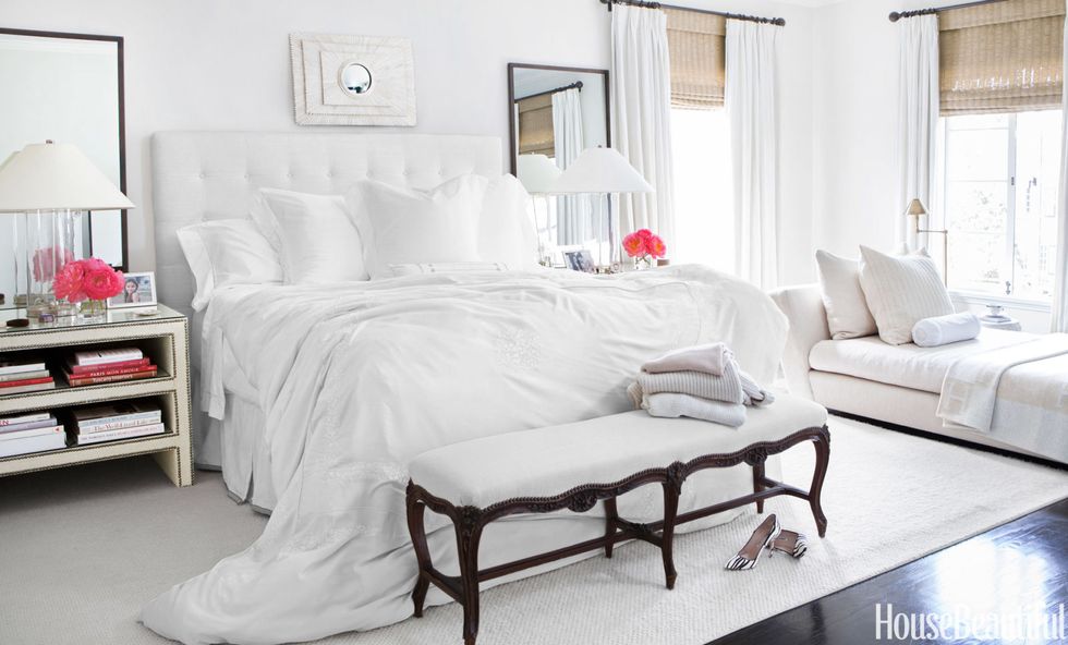 dreamy white bedroom