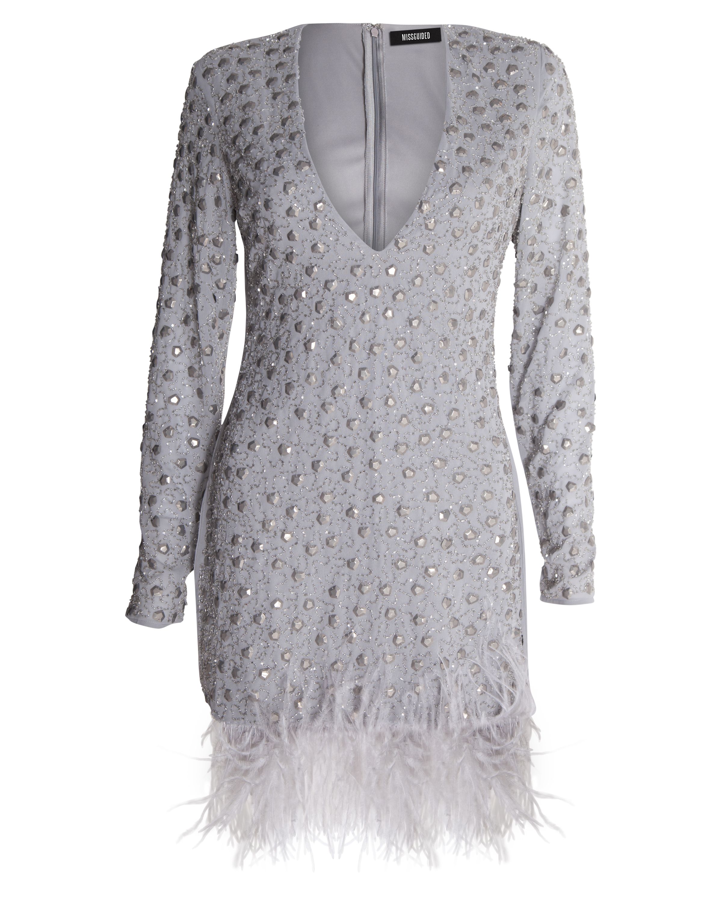 Missguided hotsell embellished dress