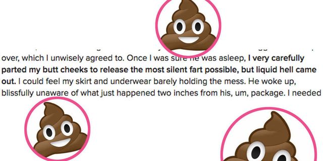 Move over, poo date lady — this is the most horrifying poo love story of all time