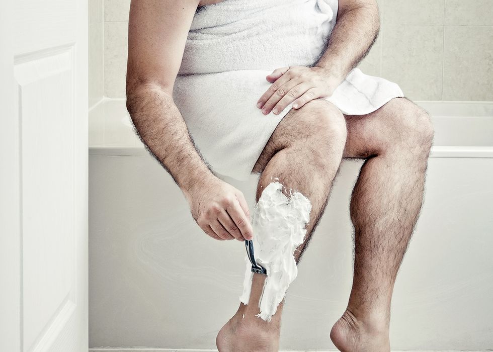 Why more and more men are shaving their legs