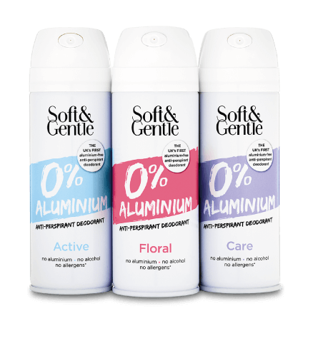 Soft & Gentle 0% Aluminium Anti-Perspirant Deodorant