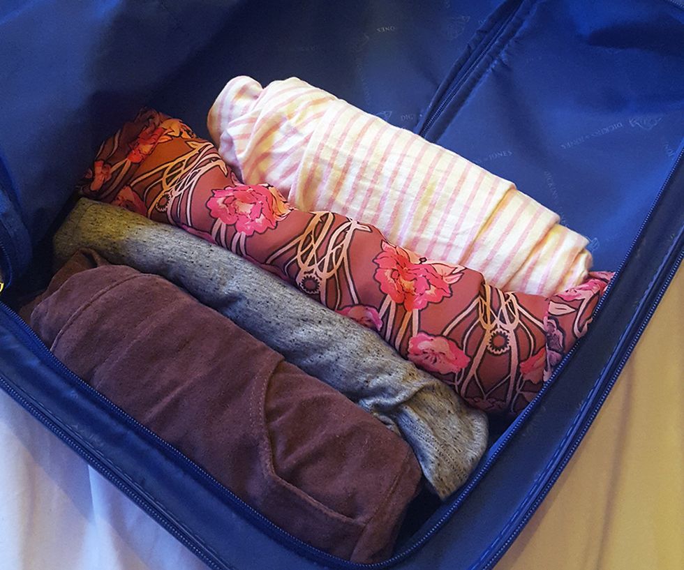 Packing hacks for your summer holidays: roll don't fold