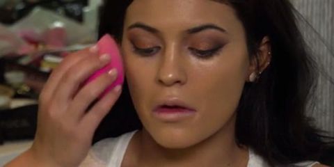 Kylie Jenner beautyblender