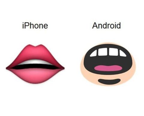 What emojis look like in android