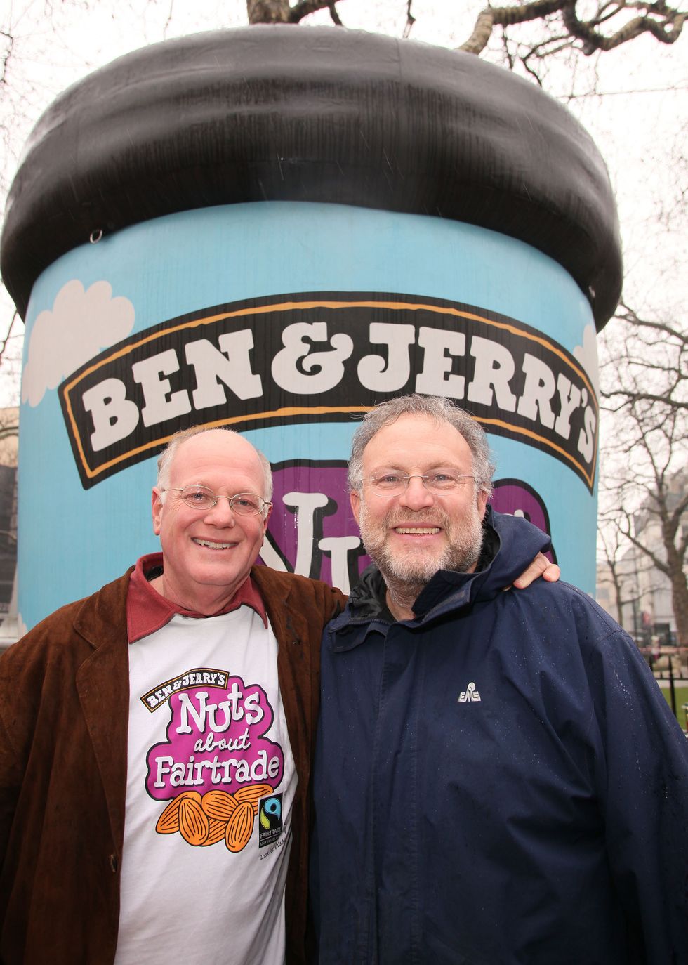 Ben and Jerry have been arrested