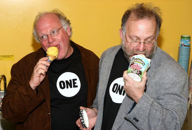 Ben and Jerry ice cream owners