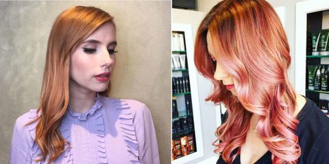 Rose filter hair is trending on instagram (and we heart it)