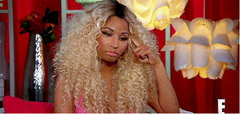 Nicki Minaj unimpressed