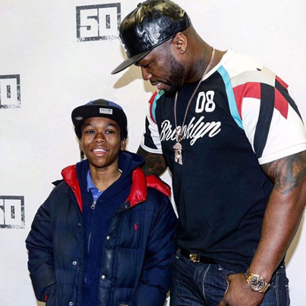 50 Cent just met his 10yearold son for the first time at a meetandgreet