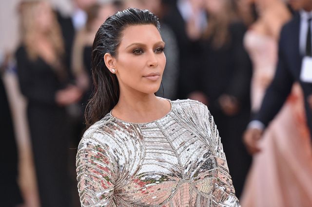 Kim Kardashian at the met gala 2016