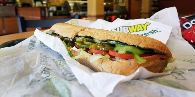 Subway footlong sub