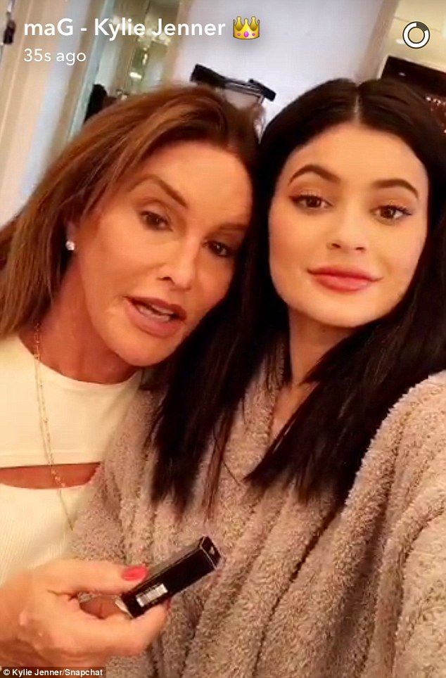 Kylie Jenner and Caitlyn Jenner MAC lipstick