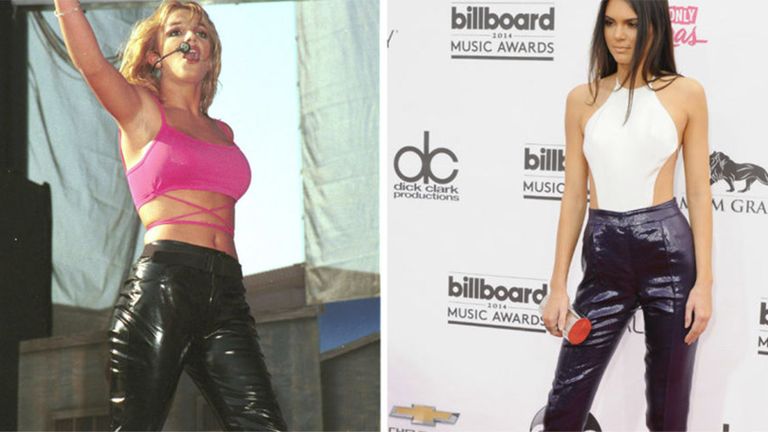 10 times Kendall Jenner dressed like Britney Spears