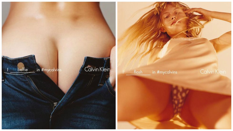 Calvin Klein Sexting Ads