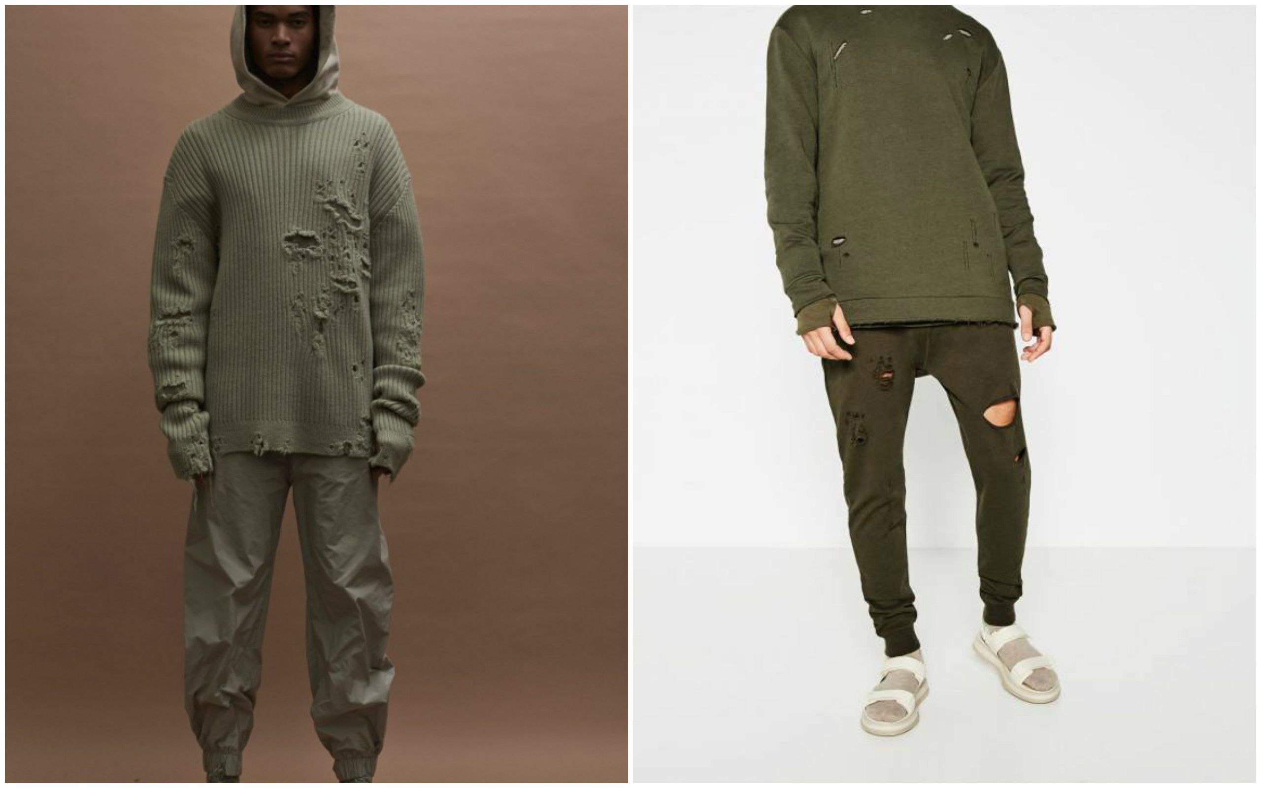 yeezy zara