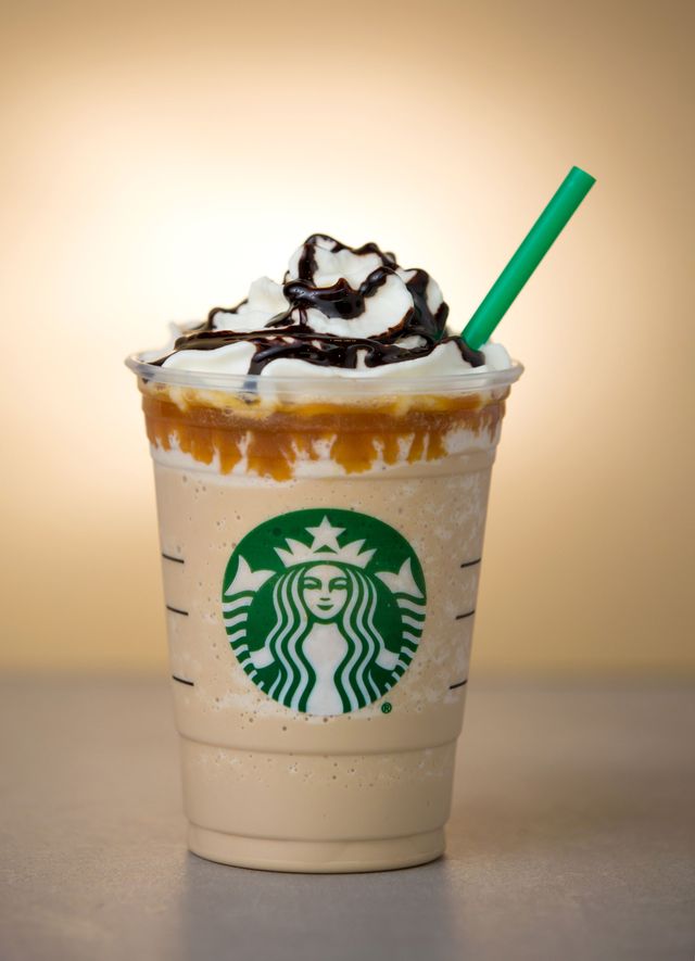 Caramel Cocoa Cluster Frappuccino