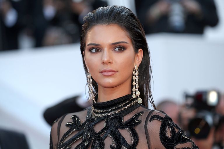 Kendall Jenner wore a sexy Roberto Cavalli dress at Cannes