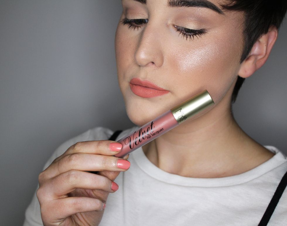 Charlotte tested the MUA Halcyon Velvet Lip Lacquer