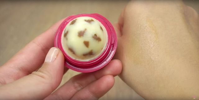 Nutella and cookie dough lip balm