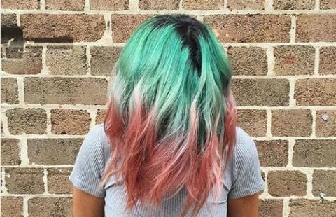 Watermelon hair