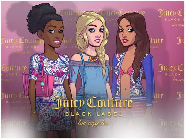 Britney Spears mobile app for Juicy Couture