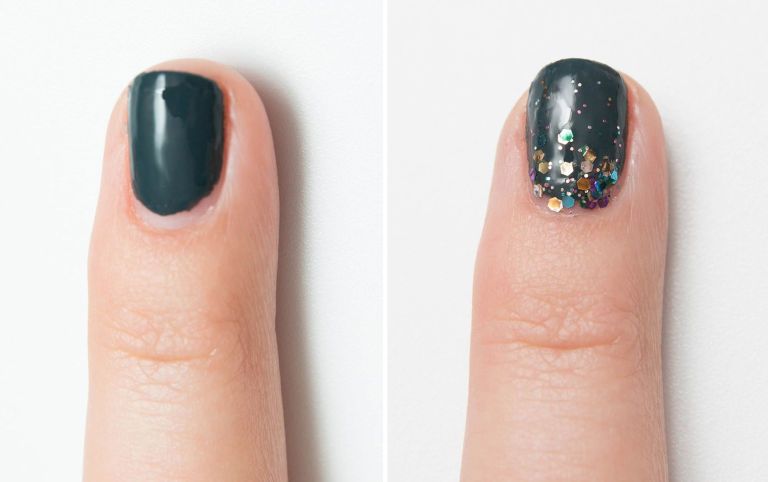 How to hide a growing out manicure