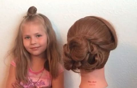 5 year old hairstylist