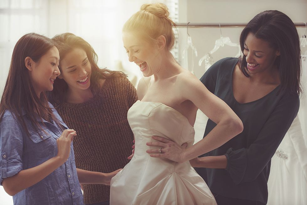 Bride demands her bridesmaids chip in for her $10,500 wedding dress