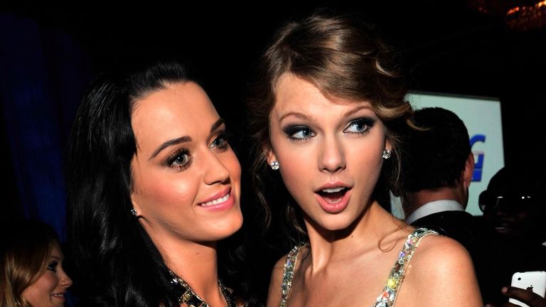 768px x 432px - Taylor Swift and Katy Perry's feud - a timeline