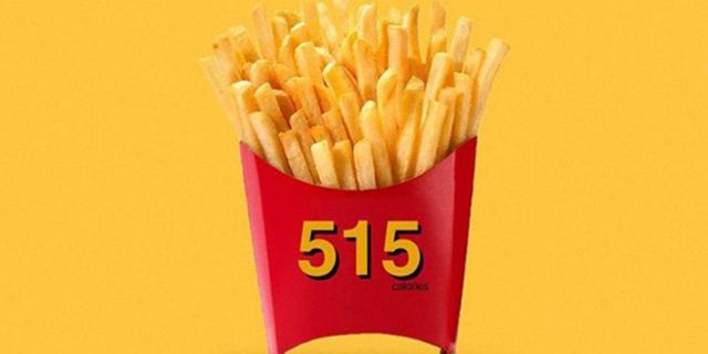 Someone is redesigning the logos of our favourite junk food with the calorie count on them