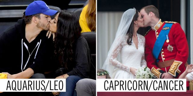What your zodiac sign says about the way you kiss