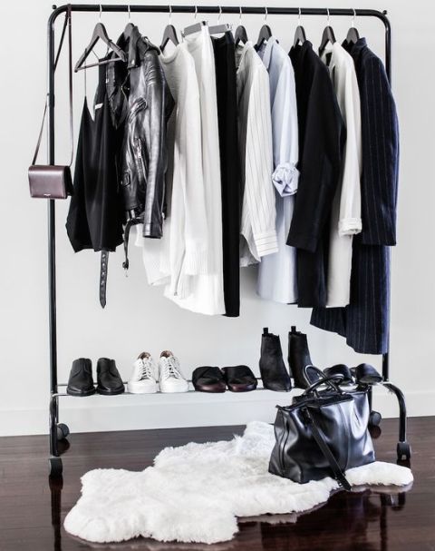 Room, Clothes hanger, Style, Fashion, Grey, Bag, Fashion design, Baggage, Collection, Home accessories, 