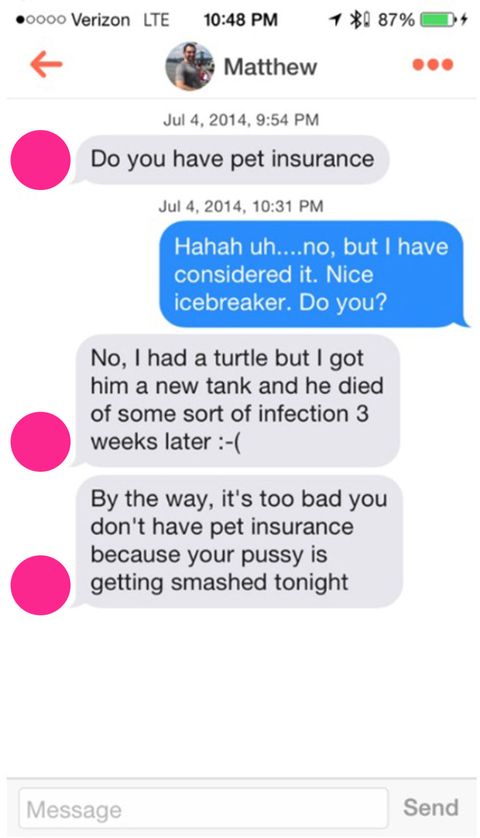 Why no messages on tinder
