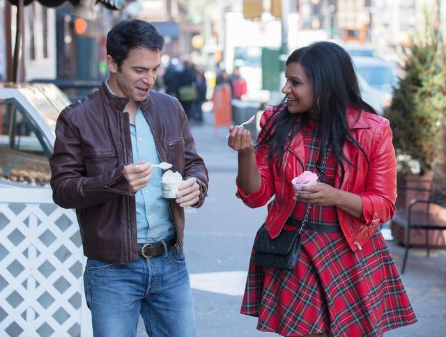 The Mindy Project Mindy and Danny on a date