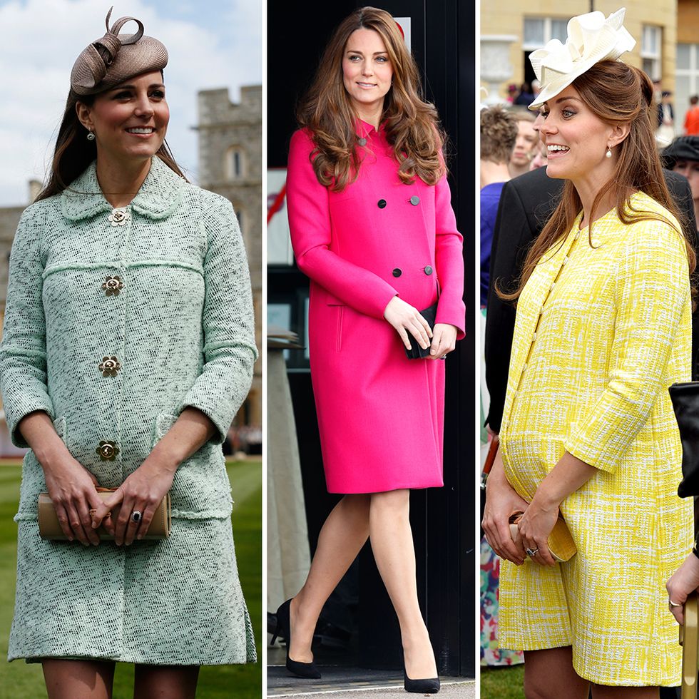 Kate Middleton wearing great coats