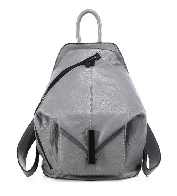 Kendall + Kylie handbag collection: grey backpack