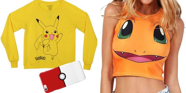 Pokemon clothes for Go fans