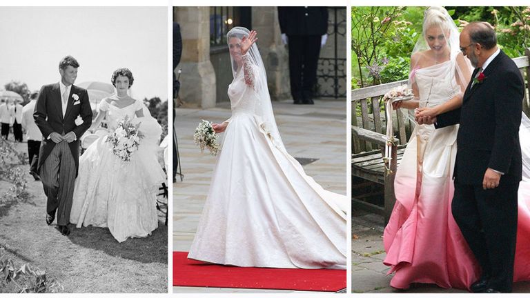 Iconic wedding dresses through time