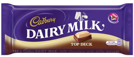 Cadbury's dairy milk top deck
