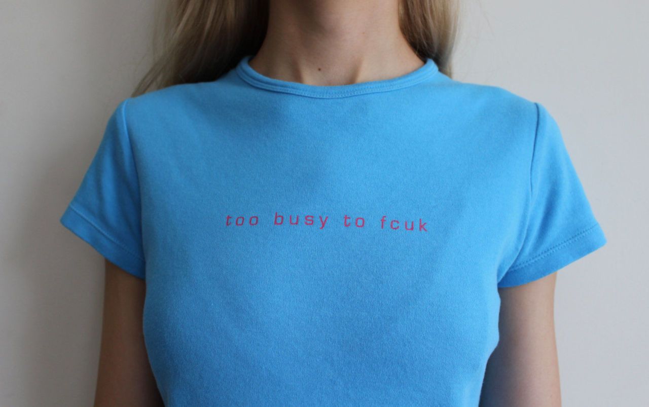 14 words you definitely wore on your clothes in the '90s