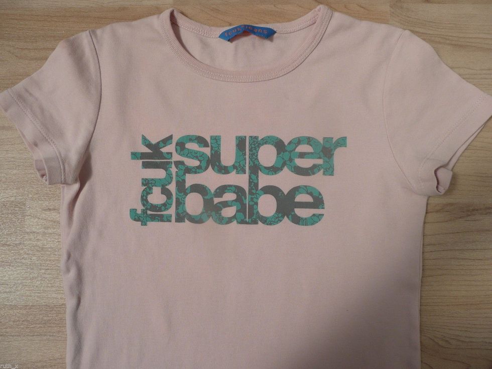 FCUK Super Babe T-shirt '90s